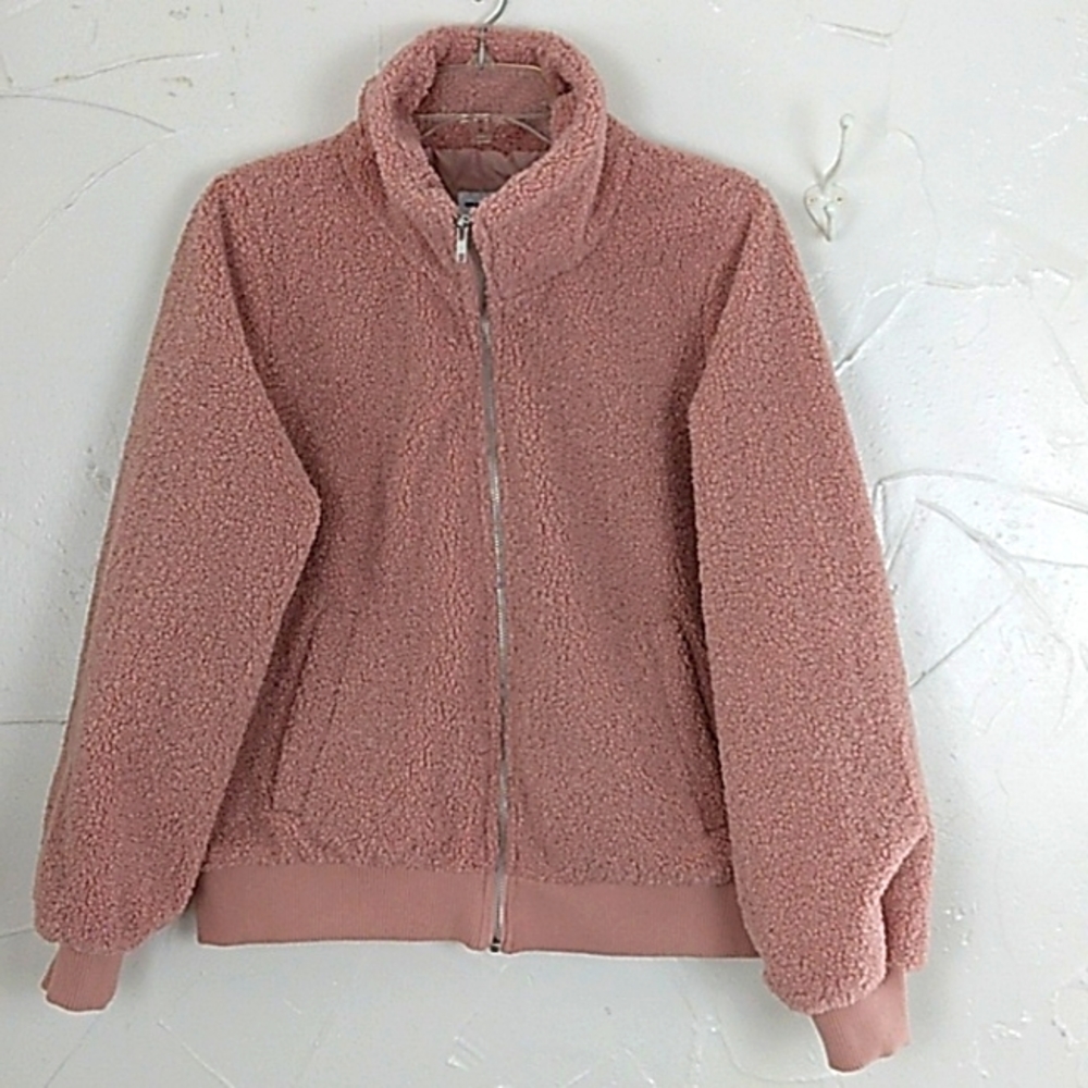 Sherpa Lined Bomber Jacket/Coat  Size Medium‎ Amazon Essentials Ja…